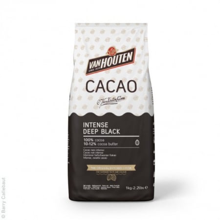 Cacao pudra Negru Intens, 1 Kg, Intense Deep Black, Van Houten [0]