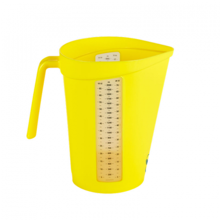Brutarie, Patiserie - Ustensile - Cana gradata Galbena, 2L - Vikan