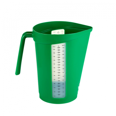 Brutarie, Patiserie - Ustensile - Cana gradata Verde, 2L - Vikan