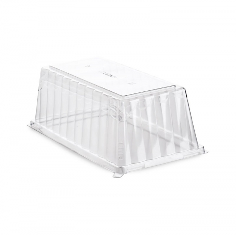 Accesorii Candy Bar, Bufet, Catering - Capac Dome 30 x 15 cm x H 9.5 cm, Transparent, Set 25 buc