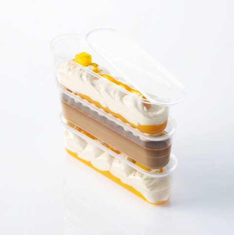 Accesorii Tort, Candy Bar, Bufet - Capace Pahare Ecler 14.4 x 4.3 x H 0.54 cm, Set 100 buc