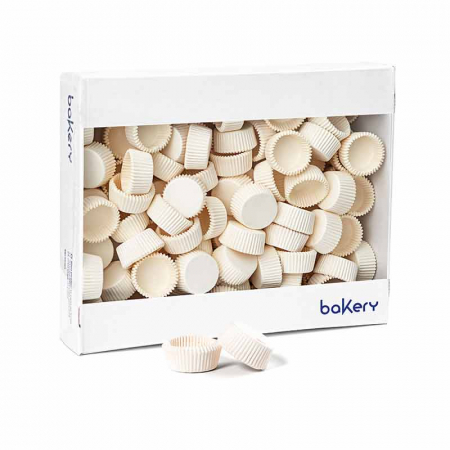 Chese Coacere si Prezentare - Chese M Hartie Alb, Ø 4 x H 2 cm, 2000 Buc