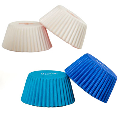 Accesorii Tort, Candy Bar, Bufet - Chese S Hartie ColorMix 3 Culori, Ø 3.2 x H 2.2 cm, 200 buc