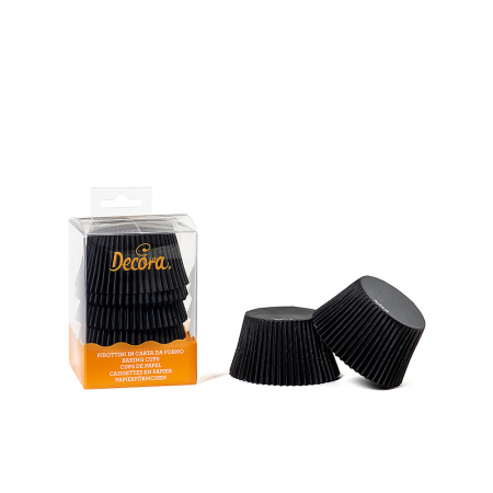 Chese XL Hartie Negru, Ø 5.5 x H 4.5 cm, 60 buc [2]