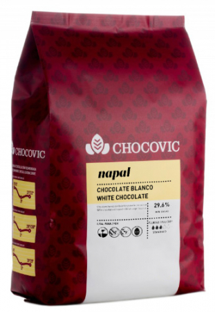 Ciocolata - Ciocolata Alba 29.6% Napal, 5Kg, Chocovic