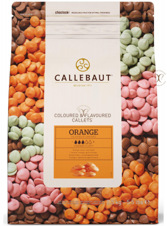 Ciocolata aroma PORTOCALE, 2,5 Kg, Callebaut [0]
