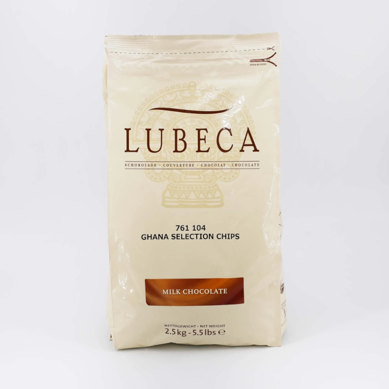 Ciocolata - Ciocolata cu Lapte 43% Ghana Selection, 2.5 kg, Lubeca