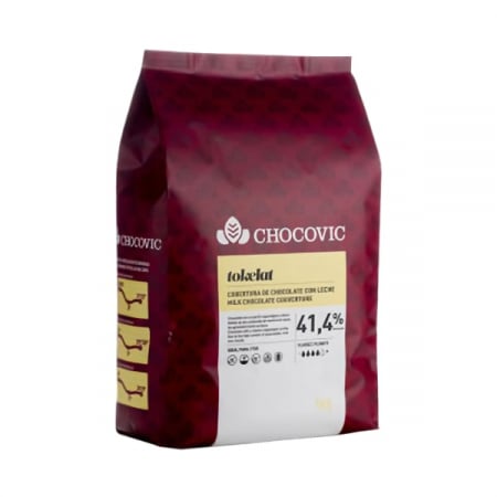 Ciocolata cu Lapte TOKELAT 41,3%, 5 Kg,  Chocovic [0]