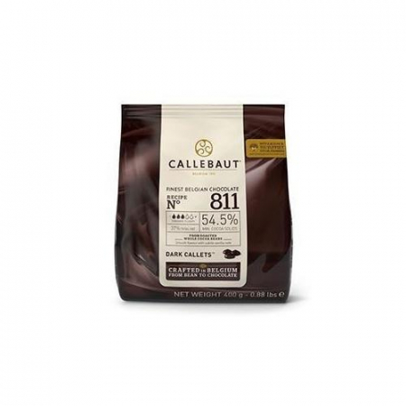 Ciocolata - Ciocolata Neagra 54.5% Recipe 811, 400 g, Callebaut