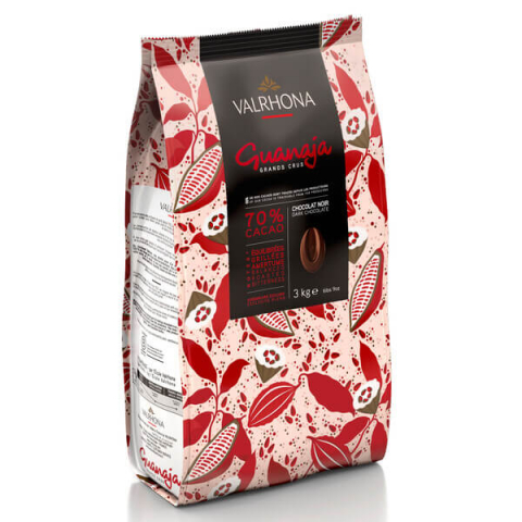 Ciocolata neagra veritabila 70% cacao, Guanaja, Valrhona [2]