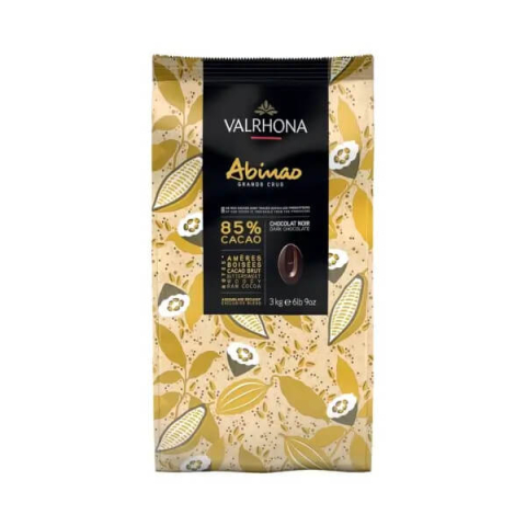 Ciocolata - Ciocolata Neagra 85% Abinao, 3 kg, Valrhona