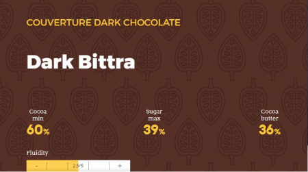 Ciocolata Neagra BITTRA 60%, 4kg, ICAM [1]
