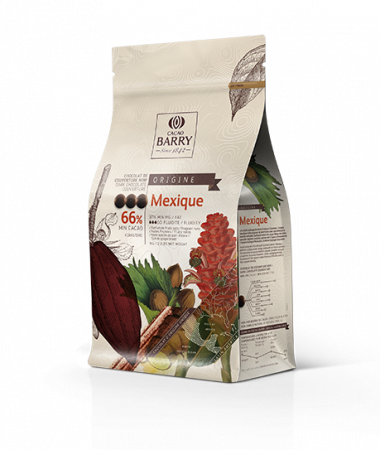 Ciocolata - Ciocolata Neagra 66 % Mexique, 1 kg, Cacao Barry
