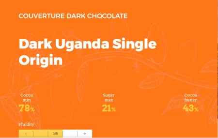 Ciocolata Neagra Origine Unica UGANDA 78%, 4kg, ICAM [1]