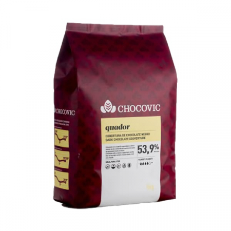 Ciocolata - Ciocolata Neagra 53.9% Quador, 5 kg, Chocovic