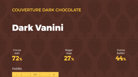 Ciocolata Neagra VANINI 72%, 4kg, ICAM [1]