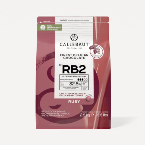 Ciocolata - Ciocolata RUBY 2 RB2 Callebaut