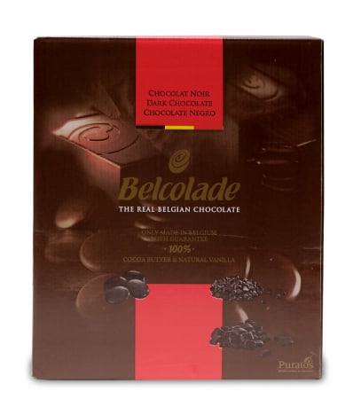 Ciocolata Termostabila Neagra 50.5%, Belcolade, 5 kg [0]