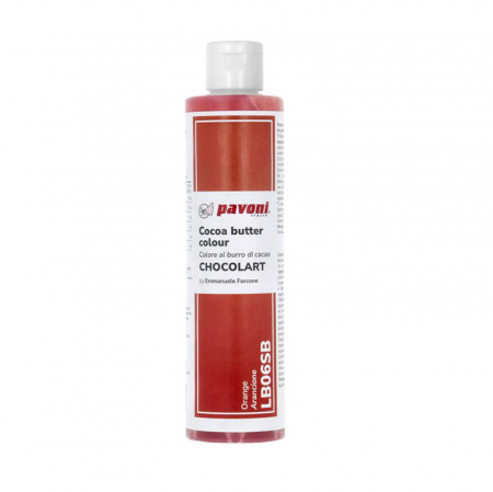 Coloranti Alimentari - Colorant Alimentar cu Unt de cacao fara E171, Portocaliu, 200 g