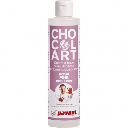 Coloranti Alimentari - Colorant Alimentar cu Unt de cacao fara E171, Roz, 200 g