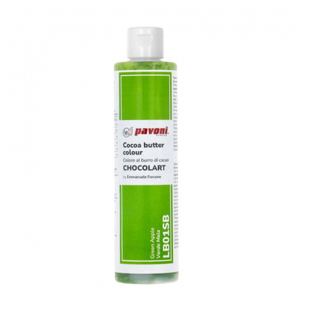 Coloranti Alimentari - Colorant Alimentar cu Unt de cacao fara E171, Verde Mar, 200 g