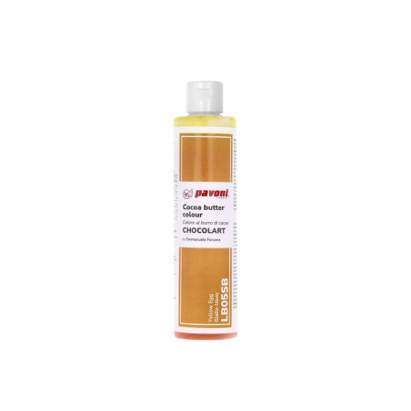 Coloranti Alimentari - Colorant Alimentar cu Unt de cacao, Galben Ou, 200 gr
