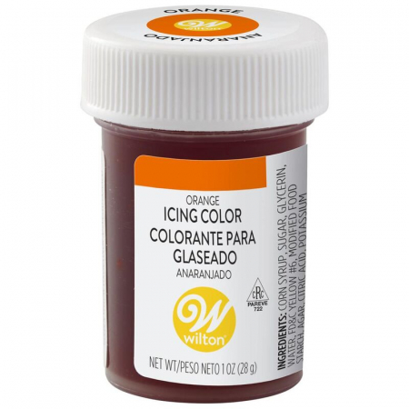Coloranti Alimentari - Colorant Alimentar Gel, Portocaliu - Wilton, 28 g