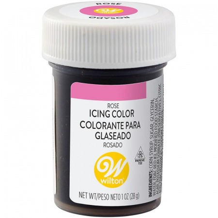 Colorant Alimentar Gel, Roz-Trandafiriu (Rose) - Wilton, 28 gr [0]