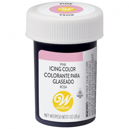 Coloranti Gel - Colorant Alimentar Gel, Roz - Wilton, 28 g