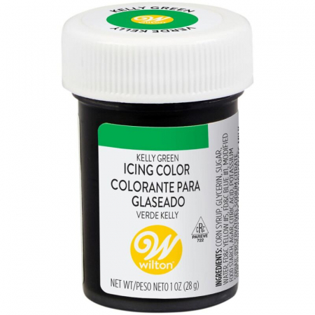 Colorant Alimentar Gel, Verde (Kelly Green) - Wilton, 28 gr [0]