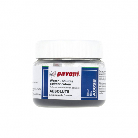 Coloranti Pudra Hidrosolubili - Colorant Alimentar Hidrosolubil Pudra ABSOLUTE, Albastru, 50 g