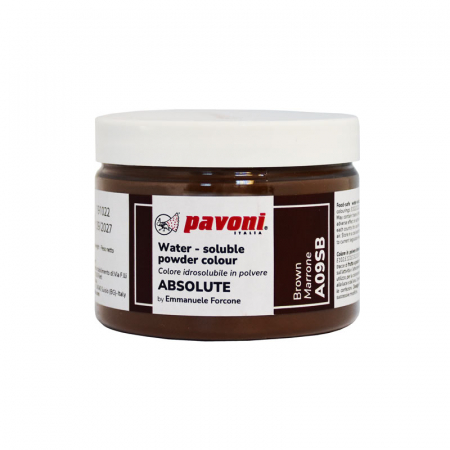 Coloranti Alimentari - Colorant Alimentar Hidrosolubil Pudra ABSOLUTE, Maro fara E171, 50 g