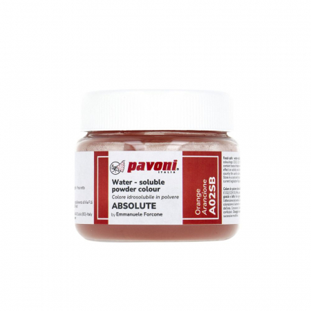 Coloranti Alimentari - Colorant Alimentar Hidrosolubil Pudra ABSOLUTE, Portocaliu fara E171, 50 g
