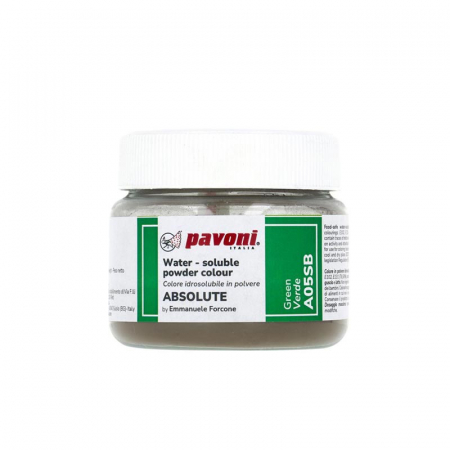 Coloranti Pudra Hidrosolubili - Colorant Alimentar Hidrosolubil Pudra ABSOLUTE, Verde, 50 g