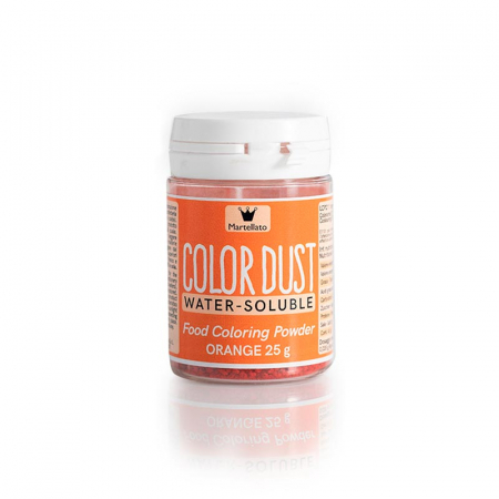 Coloranti Pudra Hidrosolubili - Colorant Alimentar Hidrosolubil Pudra ganulata, Portocaliu fara E171, 25 g