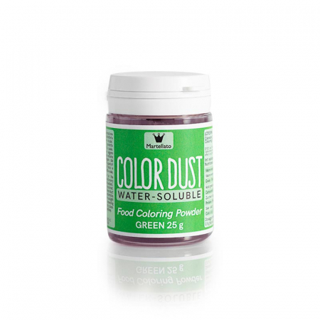 Coloranti Alimentari - Colorant Alimentar Hidrosolubil Pudra ganulata, Verde fara E171, 25 g