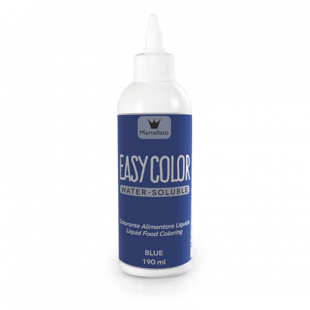 Coloranti Alimentari - Colorant Alimentar Lichid Hidrosolubil, Albastru fara E171, 190 ml - Azo Free