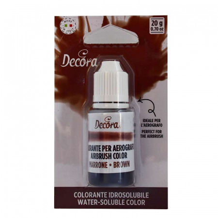 Coloranti Lichizi Hidrosolubili - Colorant Alimentar Lichid Hidrosolubil Maro 20 g