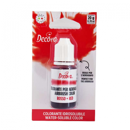 Coloranti Lichizi Hidrosolubili - Colorant Alimentar Lichid Hidrosolubil Rosu 20 g