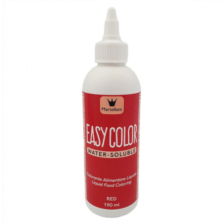 Coloranti Lichizi Hidrosolubili - Colorant Alimentar Lichid Hidrosolubil, Rosu fara E171, 190 ml