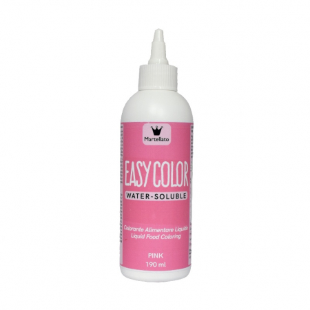 Coloranti Lichizi Hidrosolubili - Colorant Alimentar Lichid Hidrosolubil, Roz fara E171, 190 ml