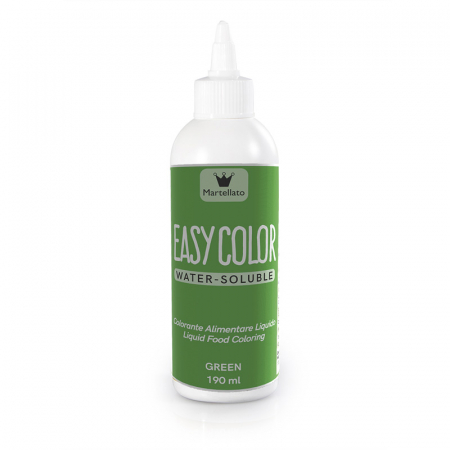 Coloranti Lichizi Hidrosolubili - Colorant Alimentar Lichid Hidrosolubil, Verde fara E171, 190 ml