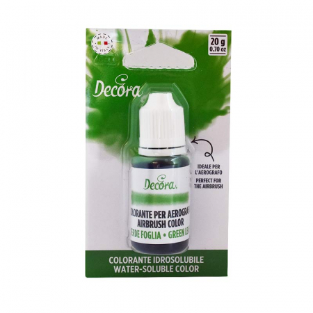 Coloranti Alimentari - Colorant Alimentar Lichid Hidrosolubil Verde Frunza 20 g
