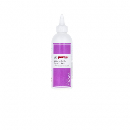 Coloranti Alimentari - Colorant Alimentar Lichid Hidrosolubil, Violet, 190 ml