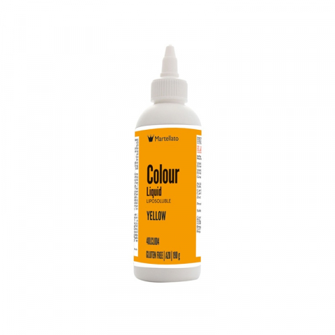 Coloranti Alimentari - Colorant Alimentar Lichid Liposolubil, Galben, 190 ml