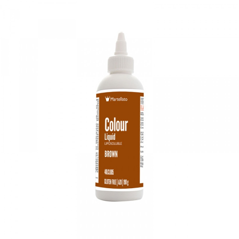 Coloranti Lichizi Liposolubili - Colorant Alimentar Lichid Liposolubil, Maro, 190 ml