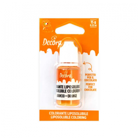 Coloranti Lichizi Liposolubili - Colorant Alimentar Lichid Liposolubil, Portocaliu, 15 g