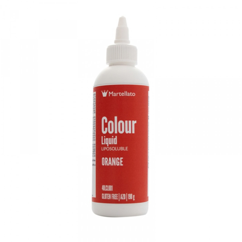 Coloranti Alimentari - Colorant Alimentar Lichid Liposolubil, Portocaliu, 190 ml