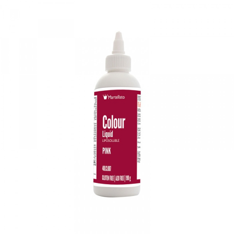 Coloranti Alimentari - Colorant Alimentar Lichid Liposolubil, Roz, 190 ml