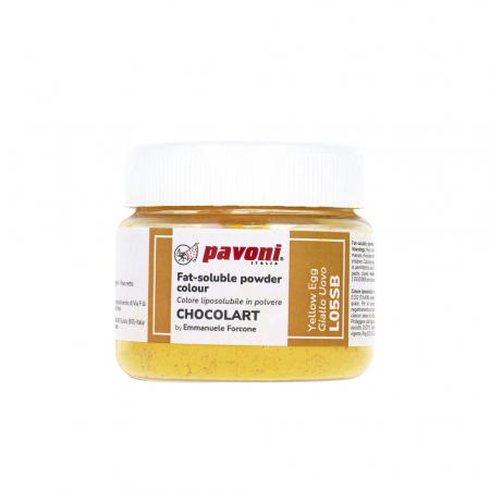 Coloranti Alimentari - Colorant Alimentar Liposolubil Pudra, CHOCOLART Galben-Ou, 40 g